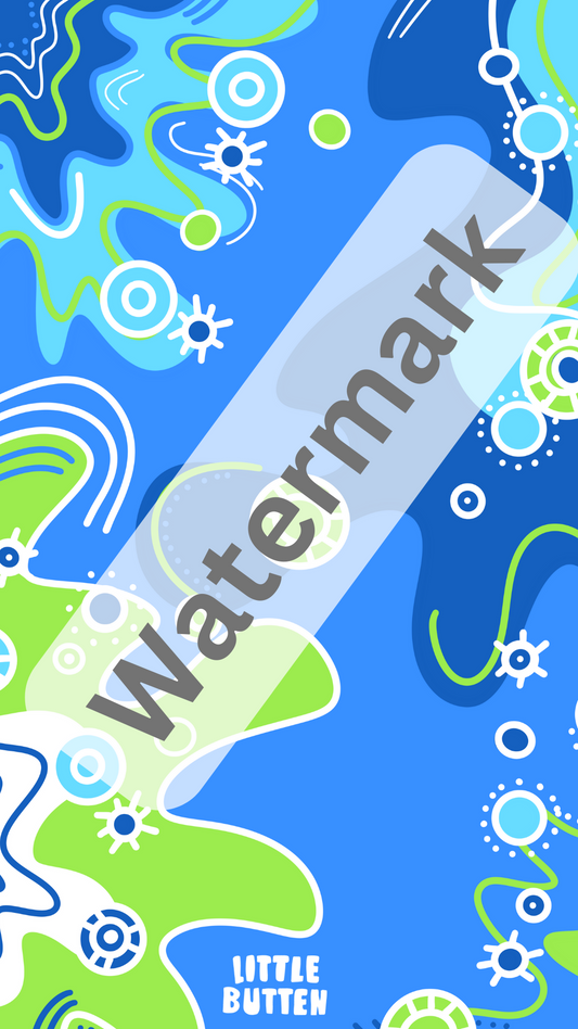 Fishies - Phone Wallpaper Digital Download