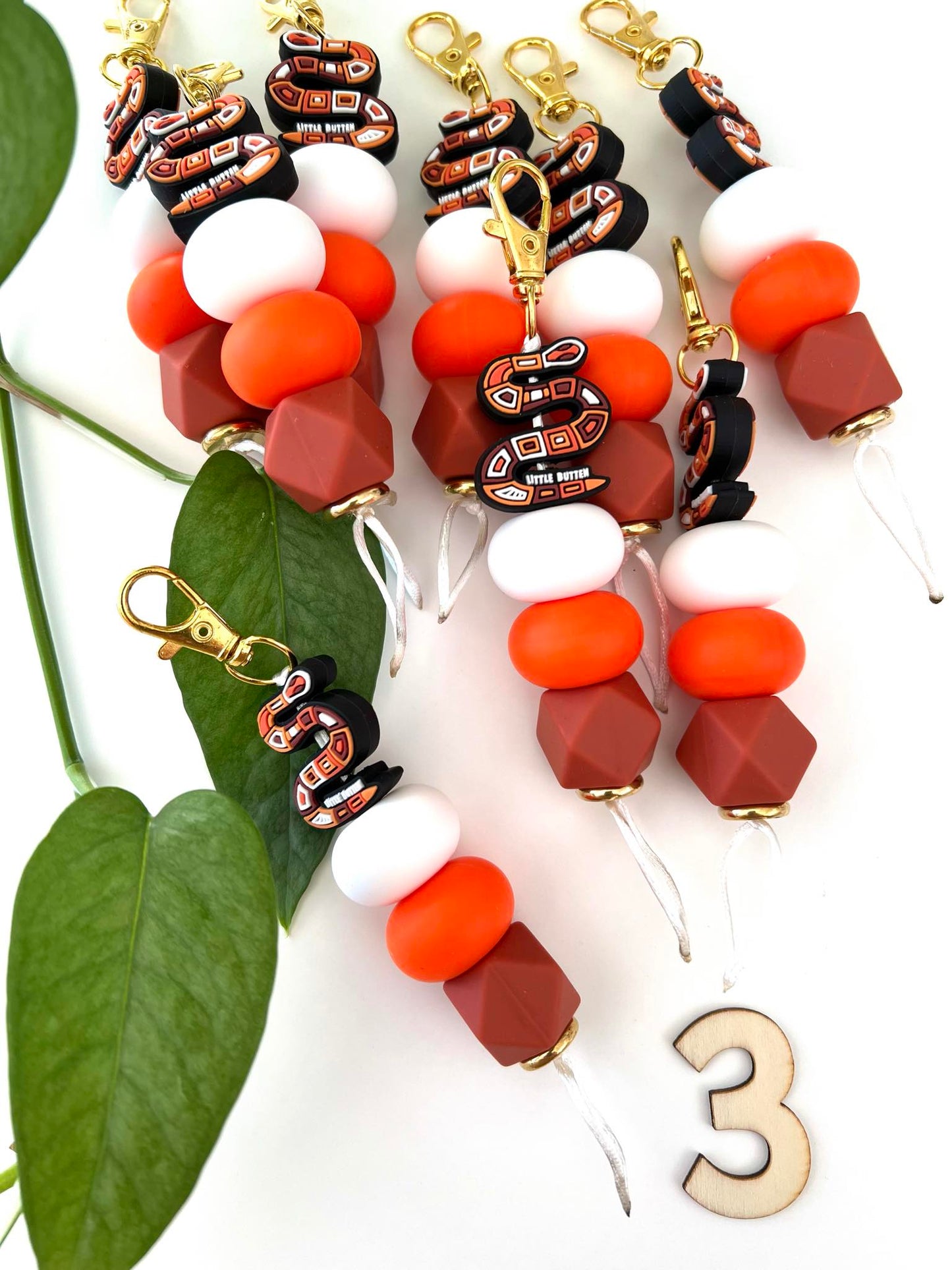 Deadly Beaded Keychains