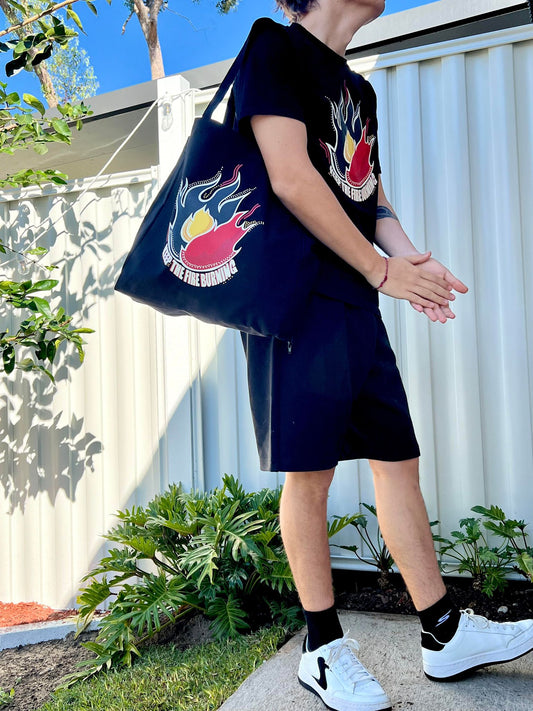 NAIDOC Keep the Fire Burning Tote