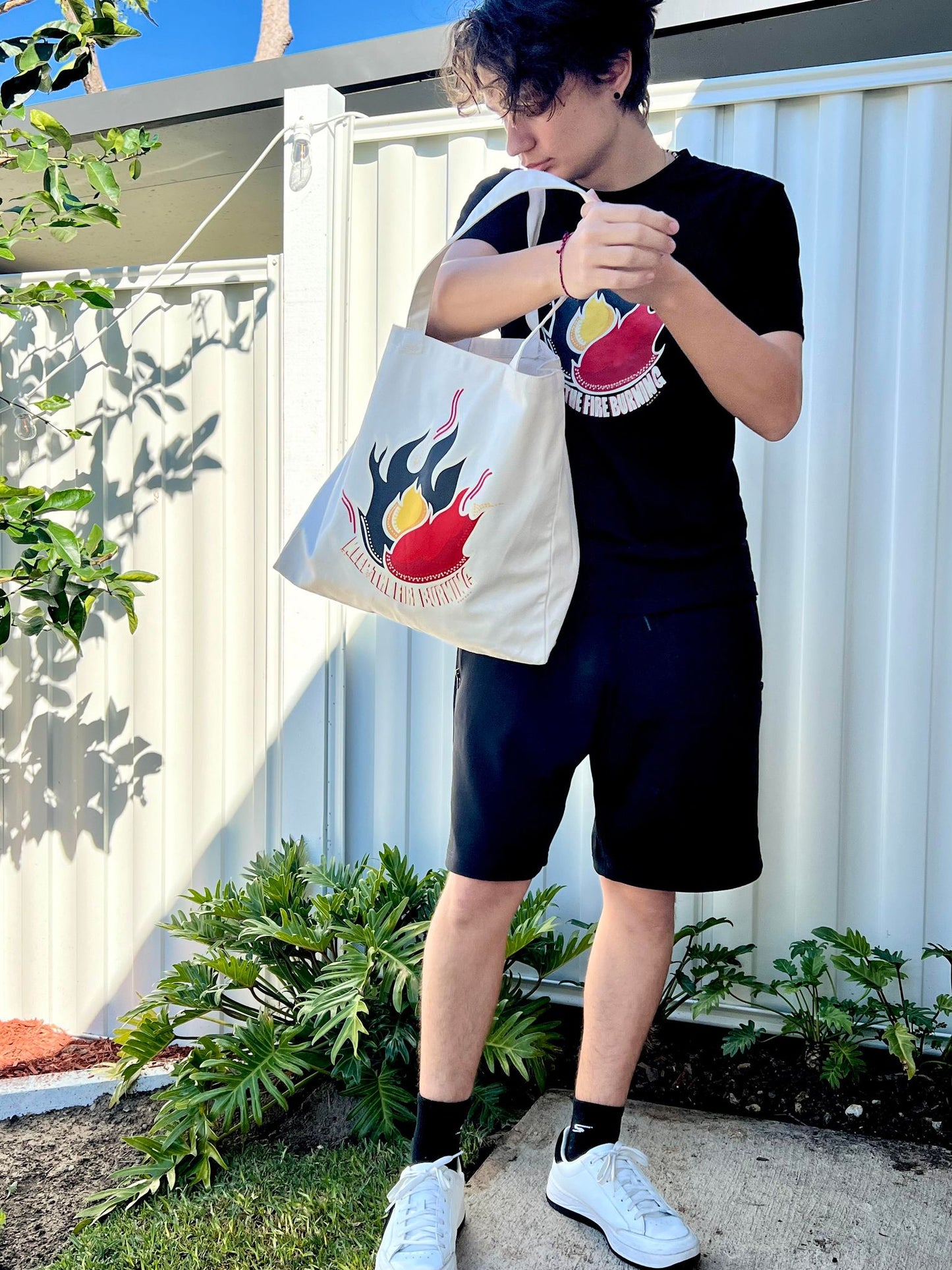 NAIDOC Keep the Fire Burning Tote