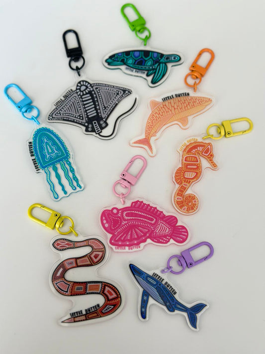 Deadly Animal Keychains