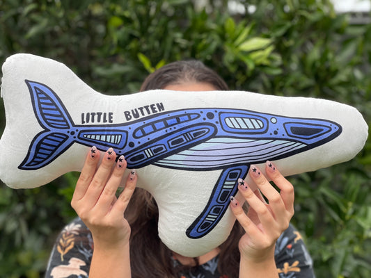 Deadly Whale Cushion