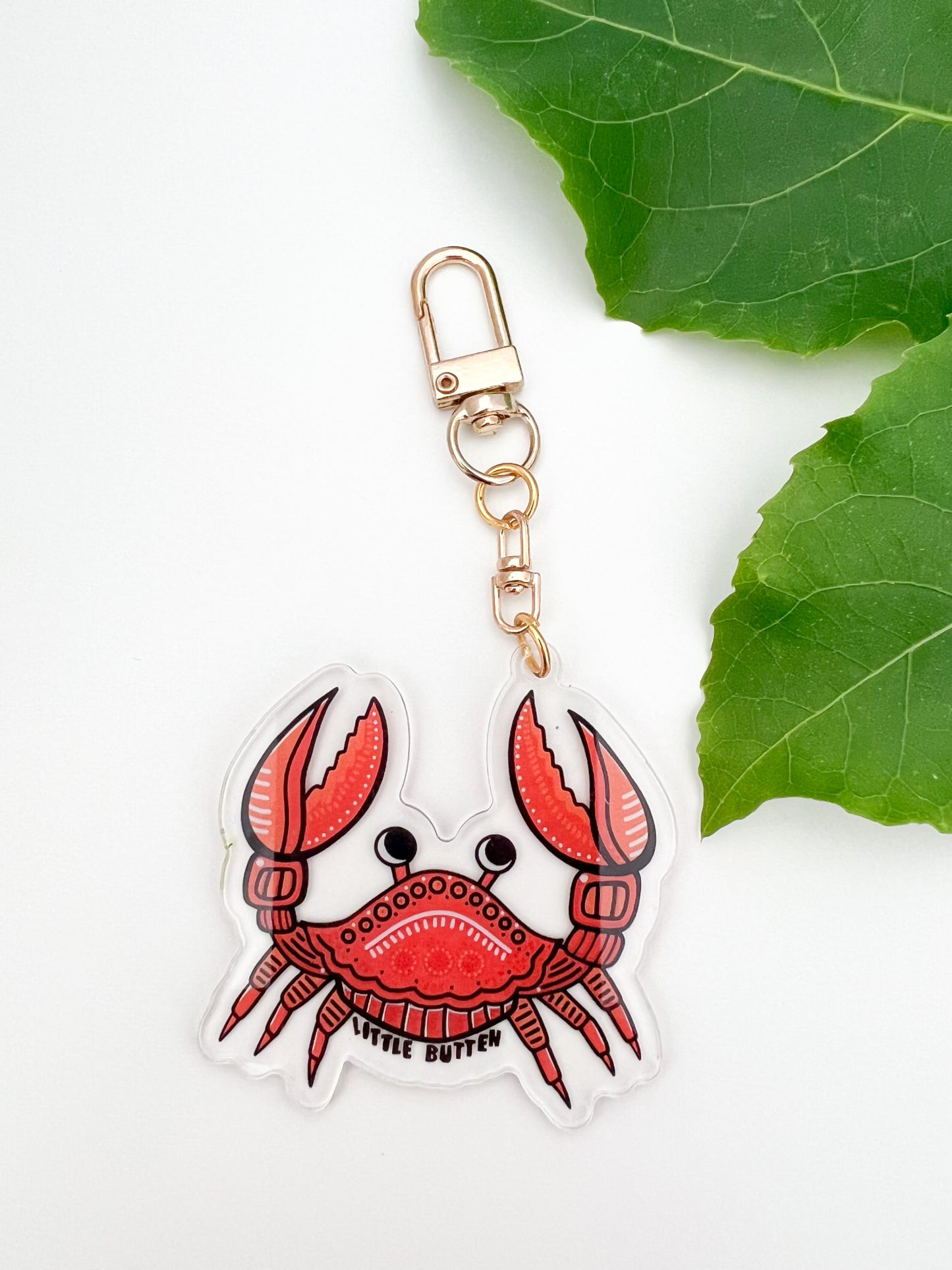 Sir Crab Keychain