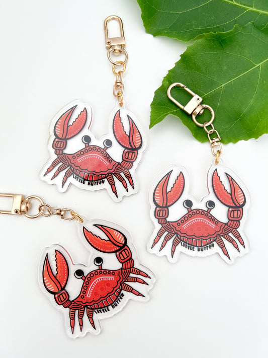 Sir Crab Keychain