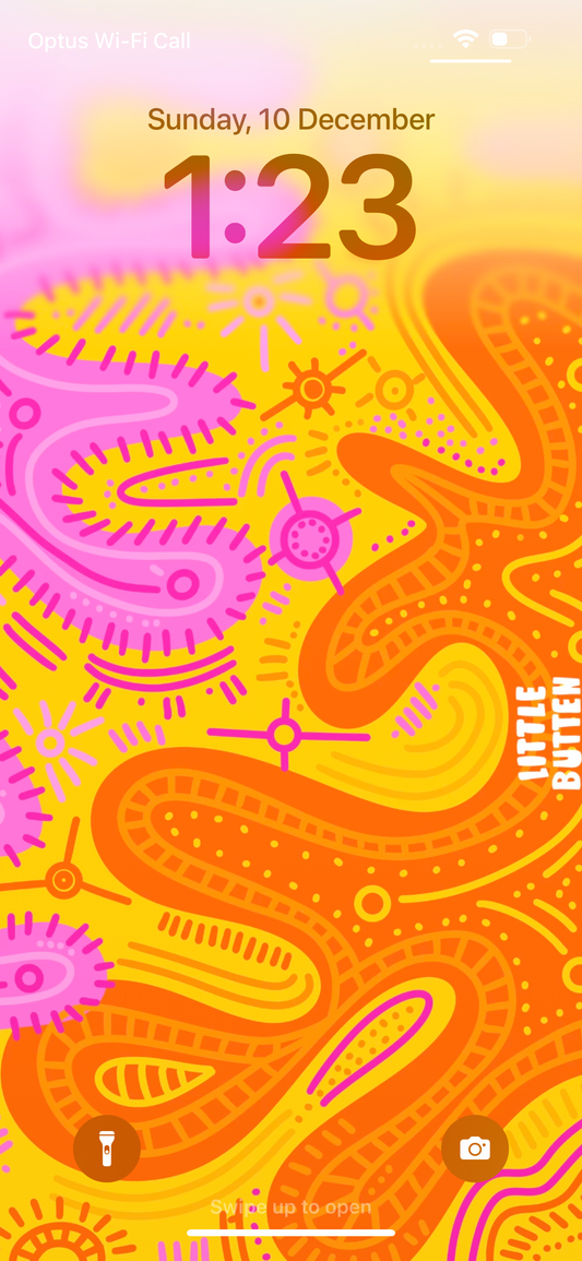 Little Butten - Phone Wallpaper Digital Download