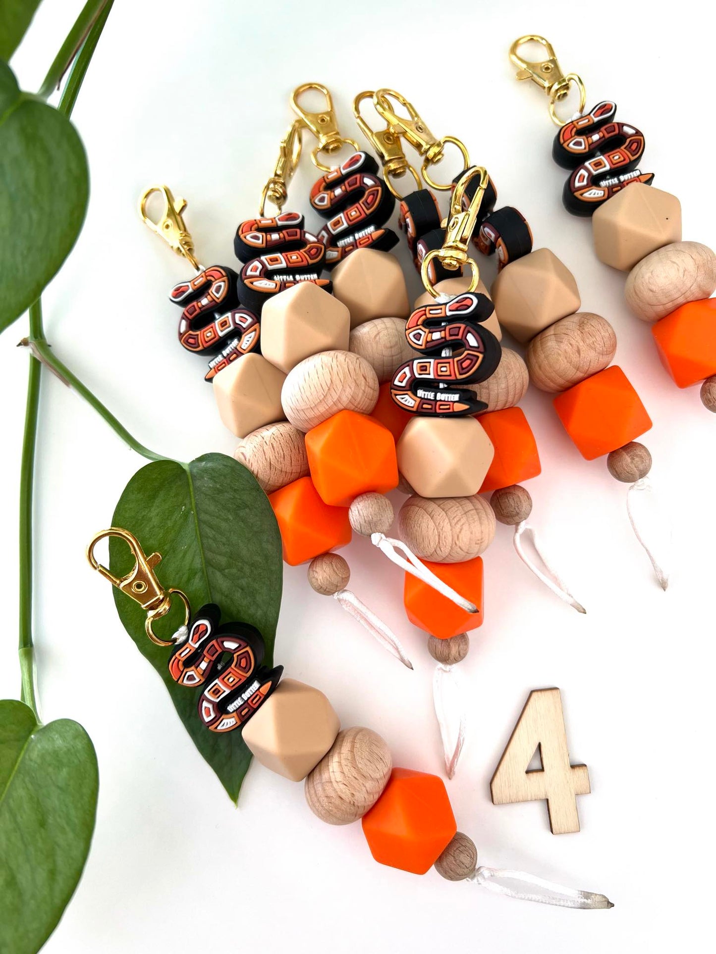 Deadly Beaded Keychains