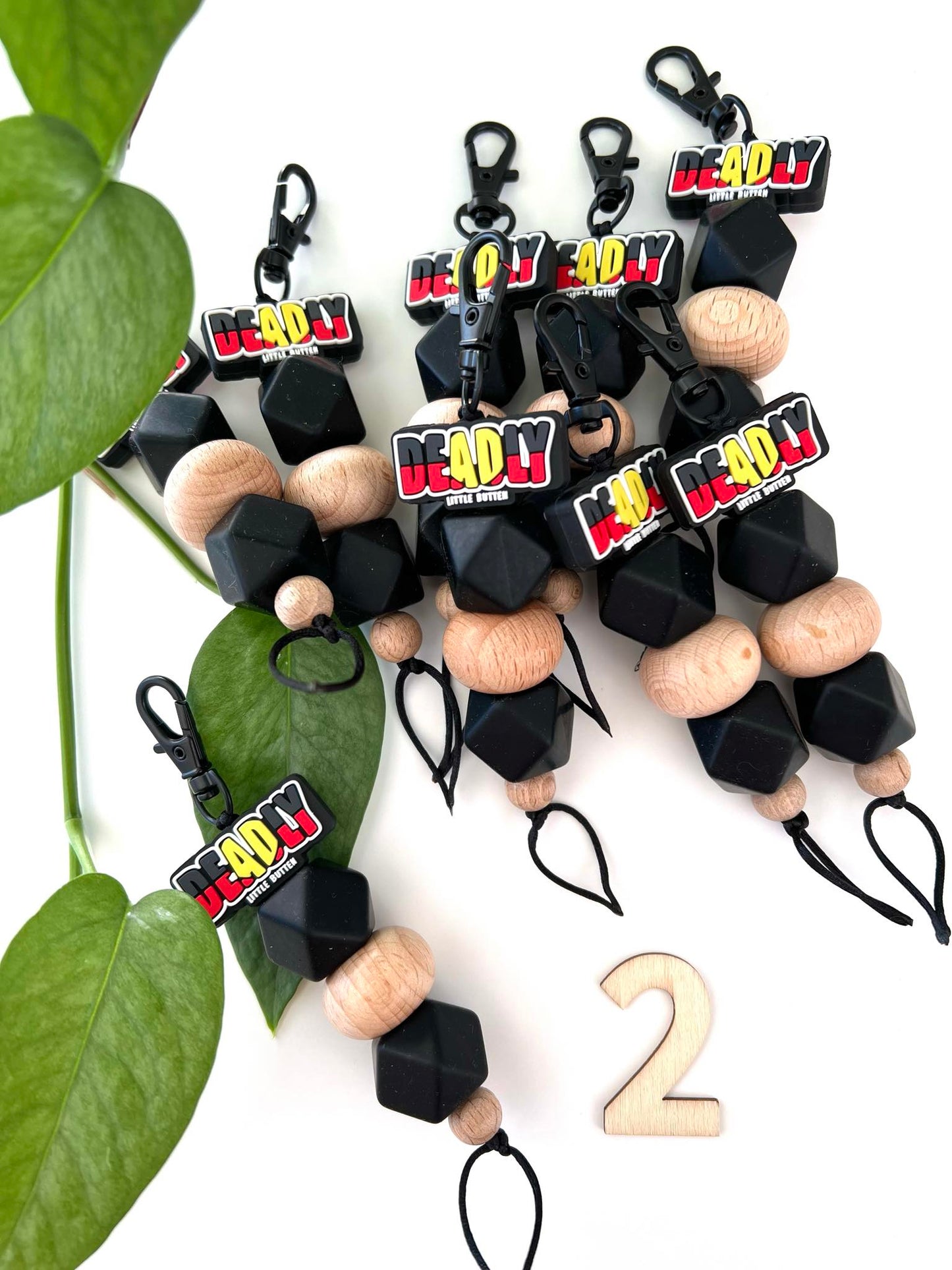 Deadly Beaded Keychains