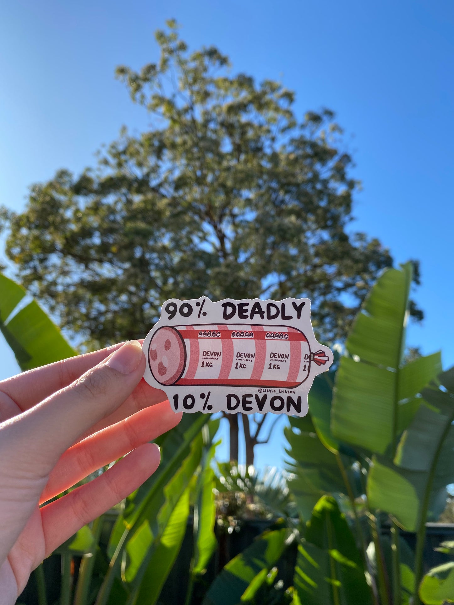 Devon Sticker