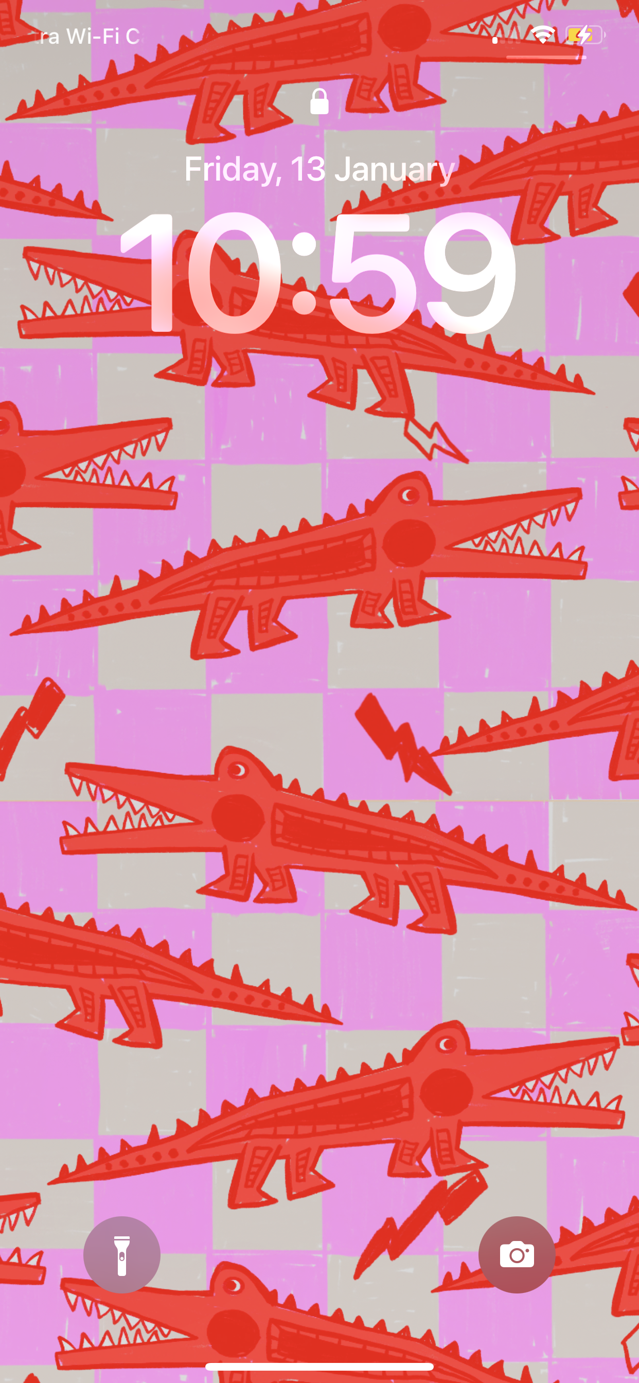 Checkered Crocs - Phone Wallpaper Digital Download