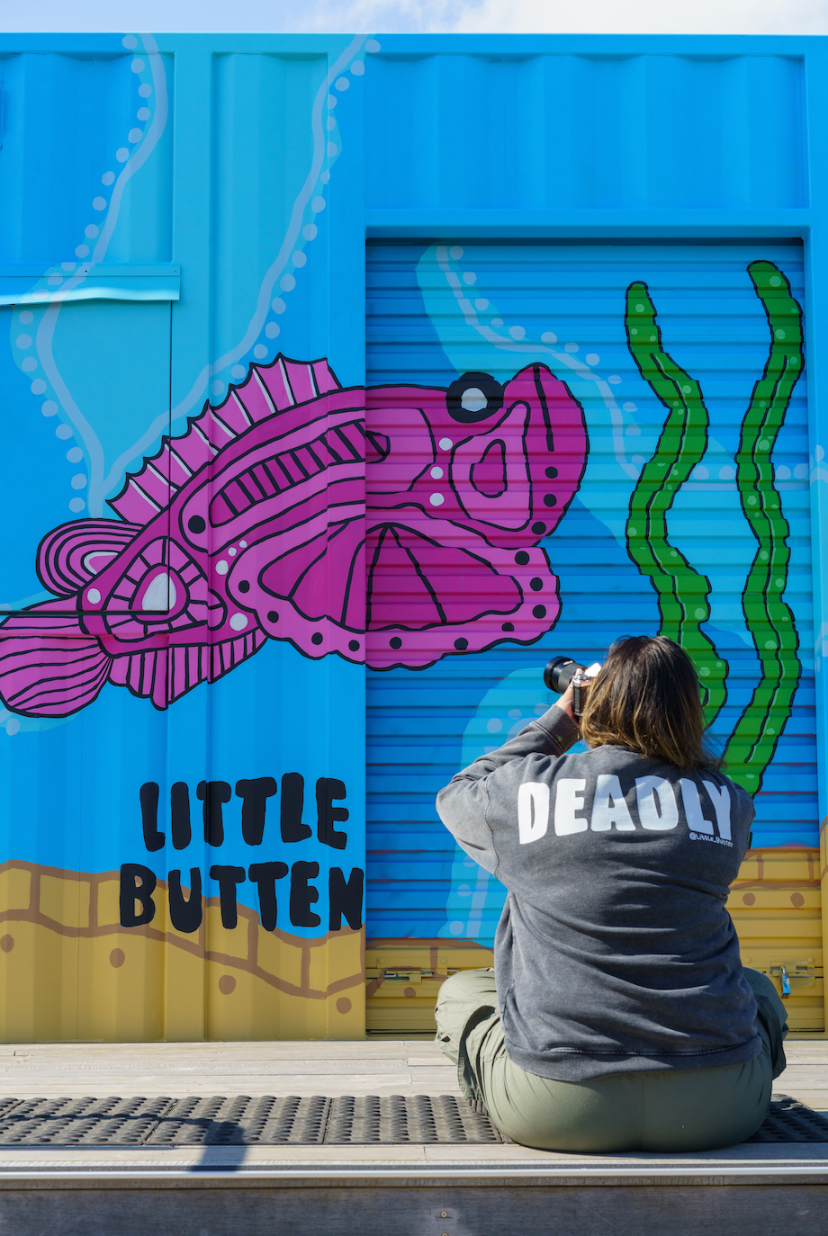 Brisbane Street Art Festival Mural Little Butten