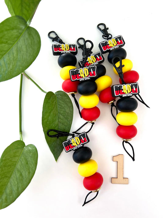 Deadly Beaded Keychains