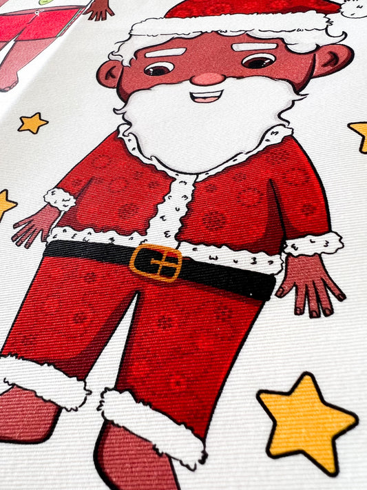 Murri Claus Tea Towel