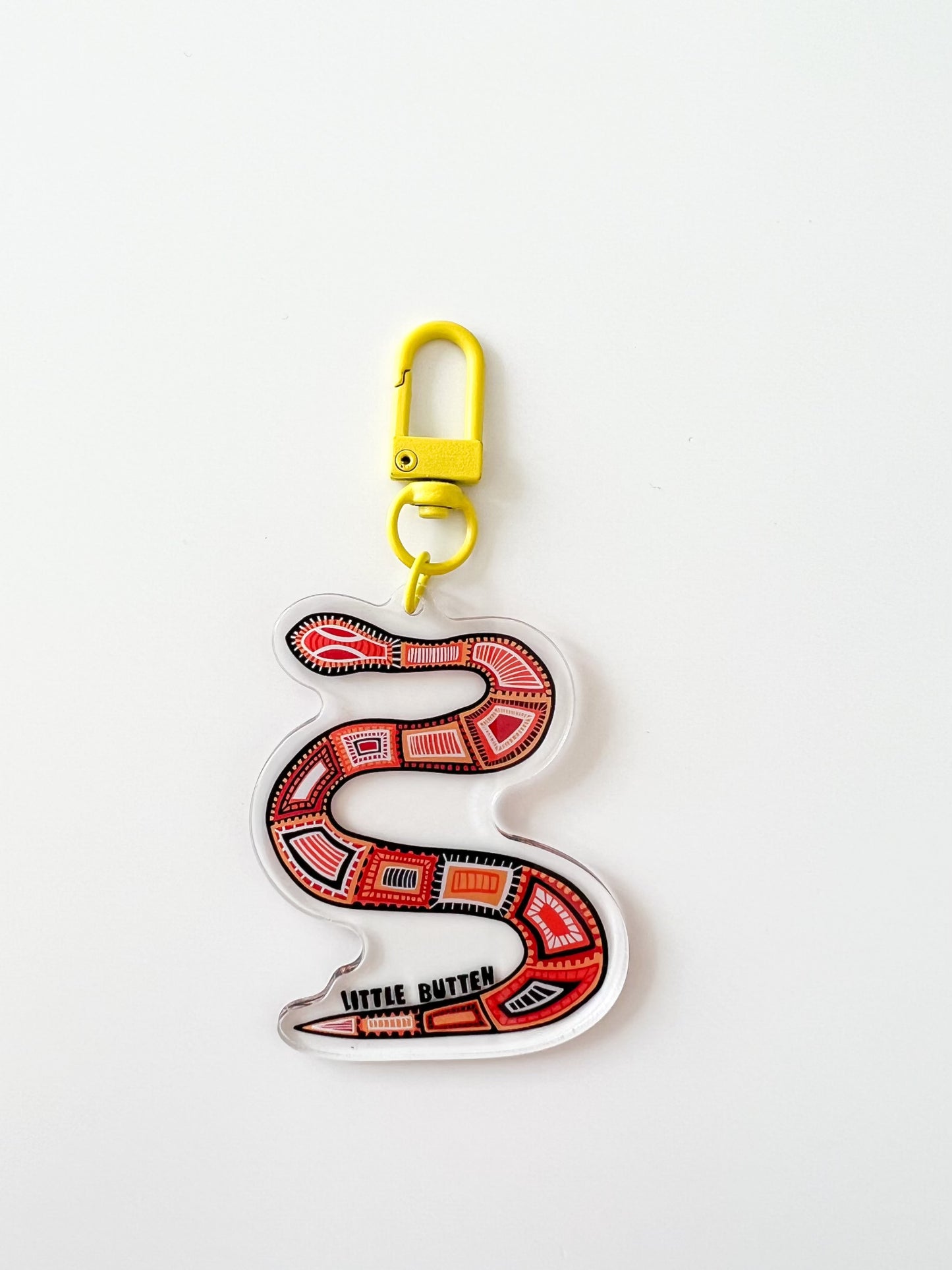Deadly Snake Keychain