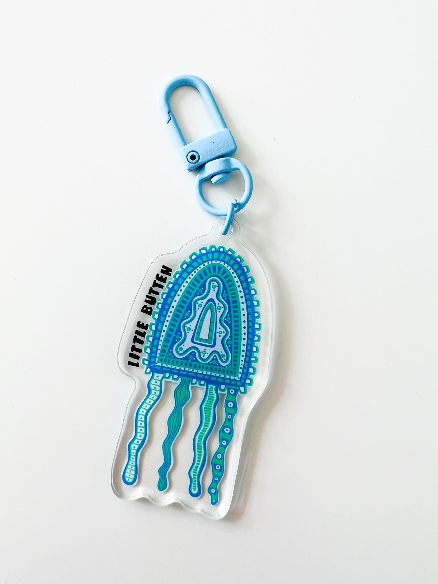 Deadly Jellyfish Keychain