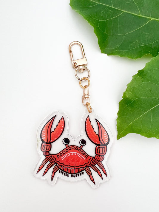 Sir Crab Keychain