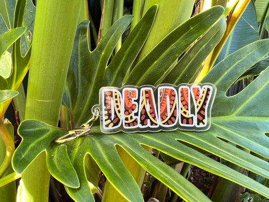 Grounding - Deadly Acrylic Keychain