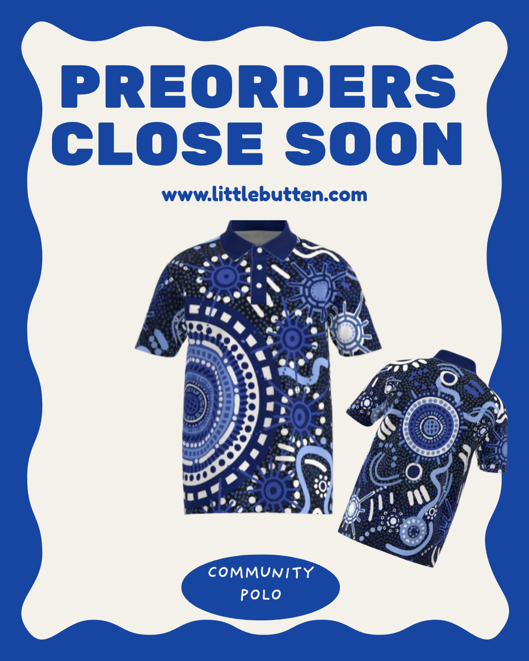 PRE ORDER- Community Polo Shirt